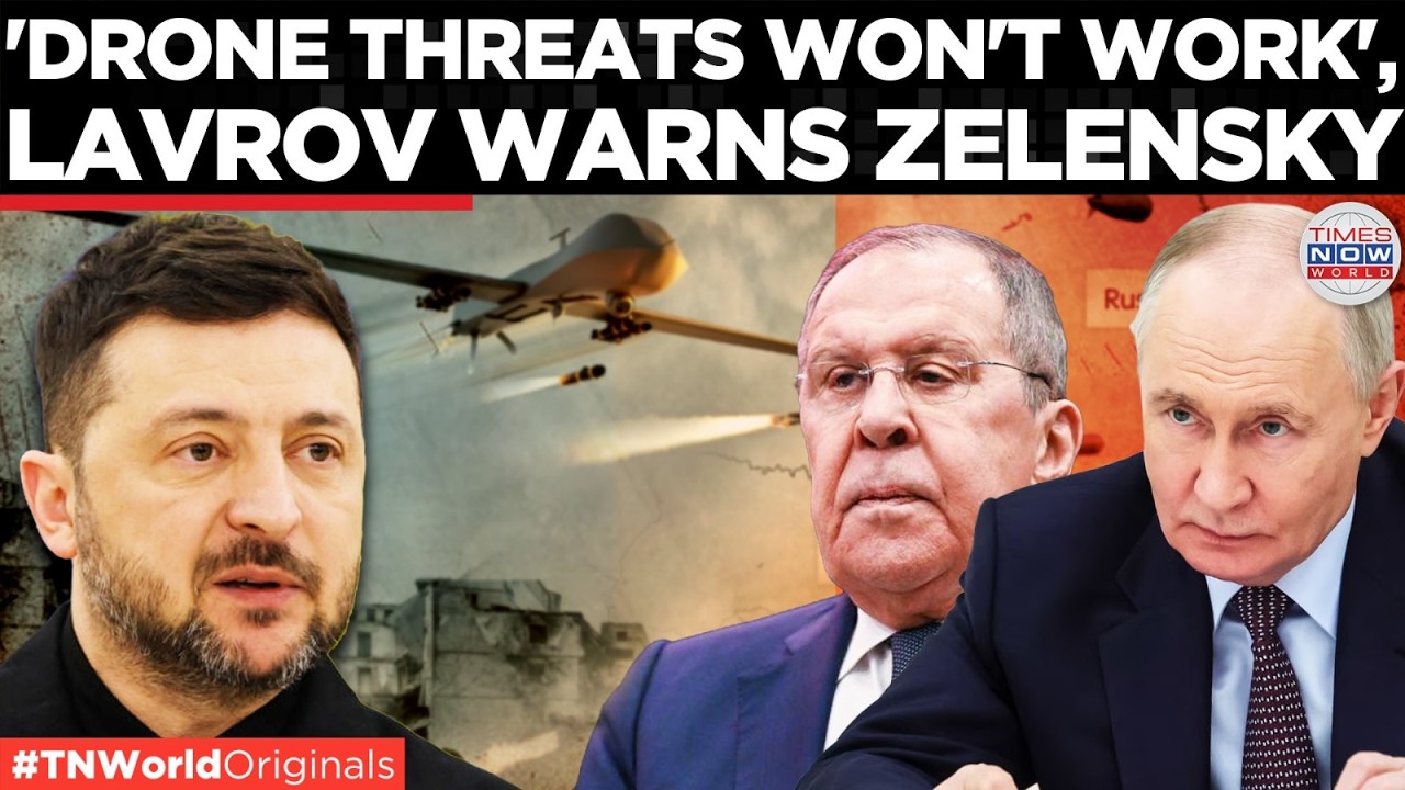 LAVROV BLASTS KYIV: Russia Warns Ukraine Over Crimea, Says 'Every Drone Has A Countermeasure'