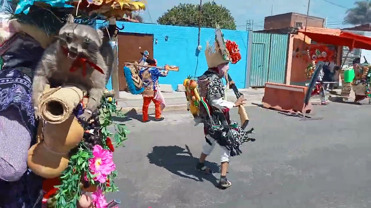 CARNAVAL HUEJOTZINGO INDIOS SEGUNDO BARRIO 2024