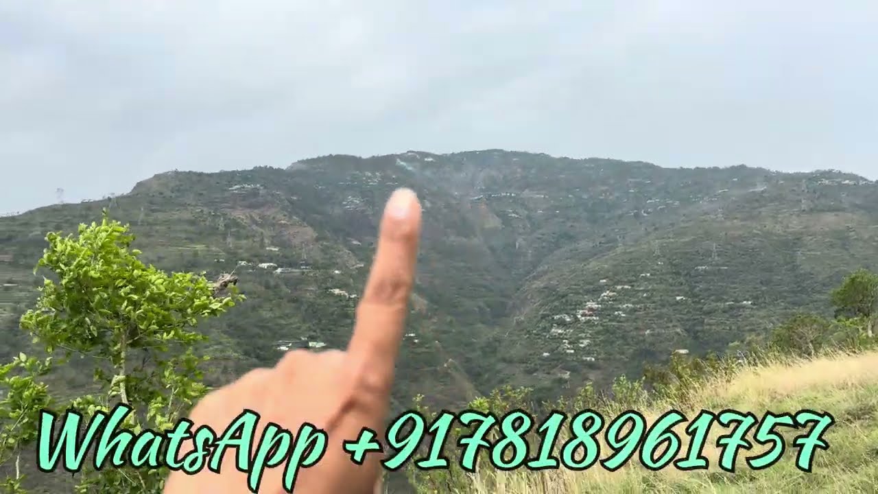 Ganga view investment land for sale in Jhaknidhar Tehri near by Koti colony Uttarakhand India