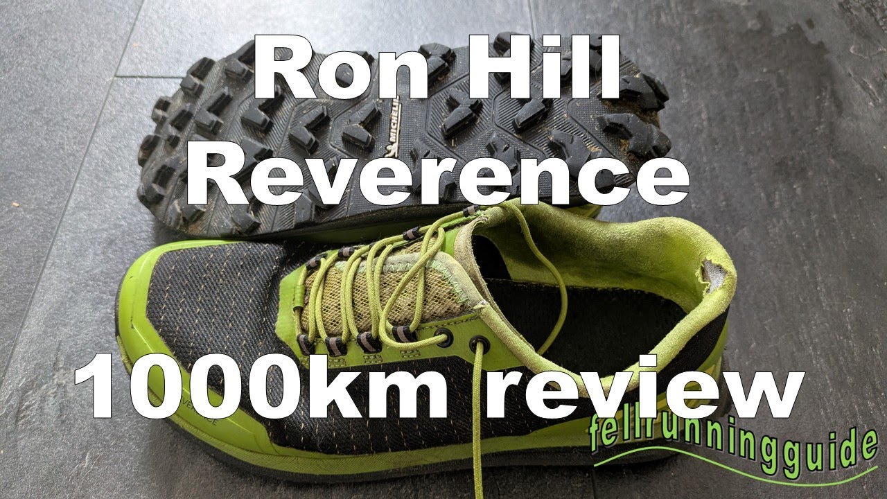 Ron Hill Reverence trail running / fell running shoe 1000km Review