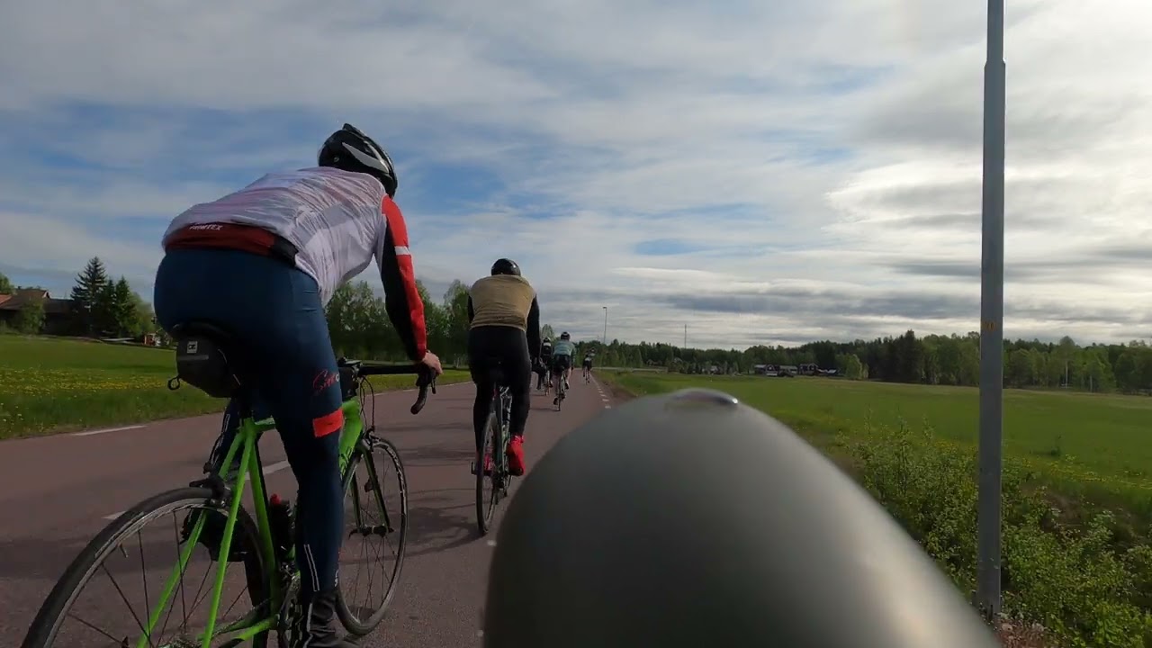02 Våmhus DEL 2 av 9 - Orsasjön och Siljan runt med Militärcykel 6:02