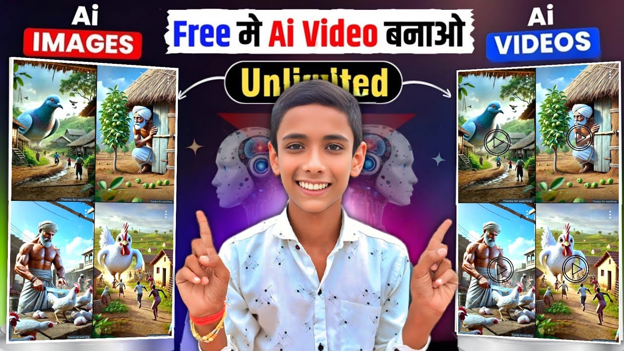 FREE UNLIMITED AI Video Generator Best 🔥 Text-to-Video Al Tool | Ai video kaise banaye 