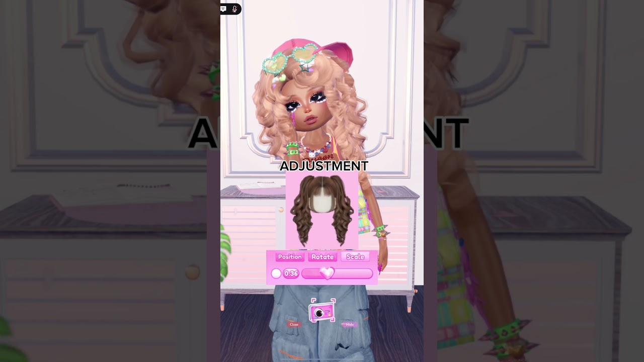 Gyaru hair combos dti #dresstoimpress #dti #dtihacks #gyaru #dtiroblox