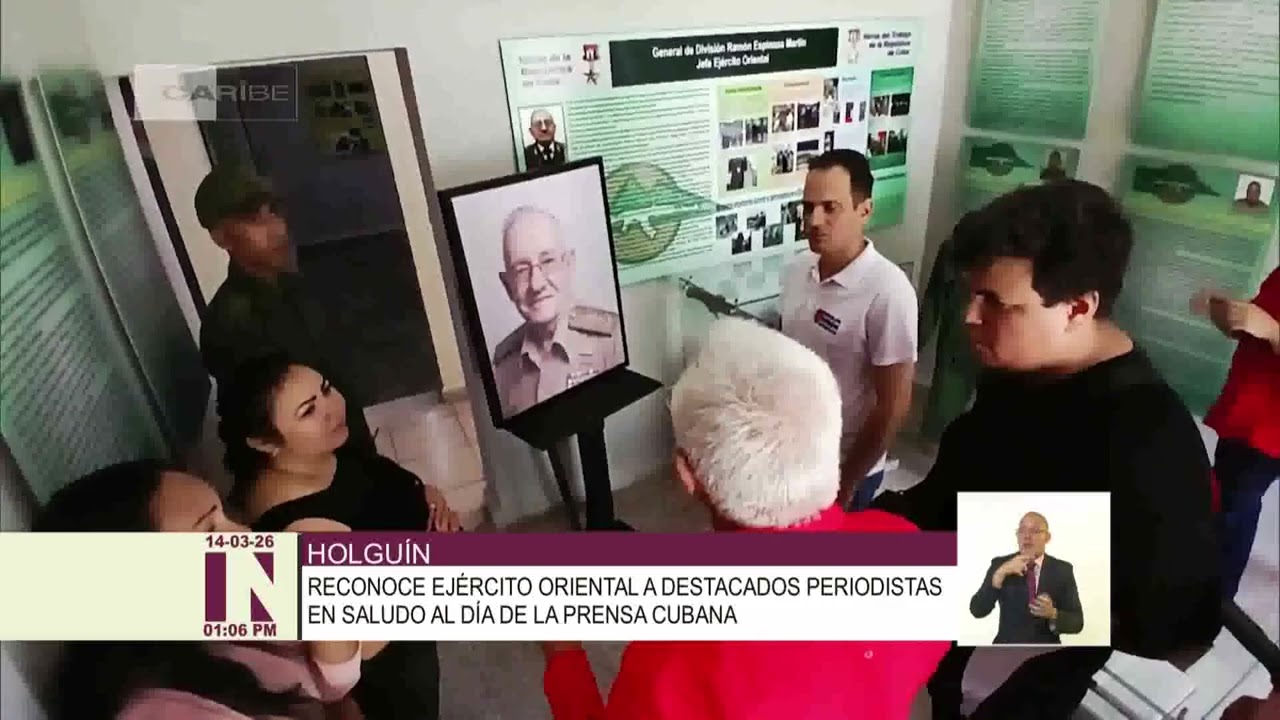 Reconoce Ejército Oriental a destacados profesionales de la prensa cubana