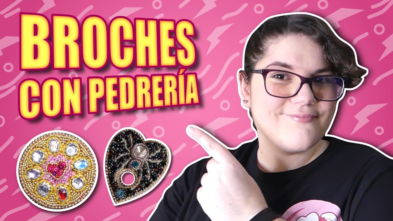 CÓMO HACER BROCHES CON PEDRERÍA
