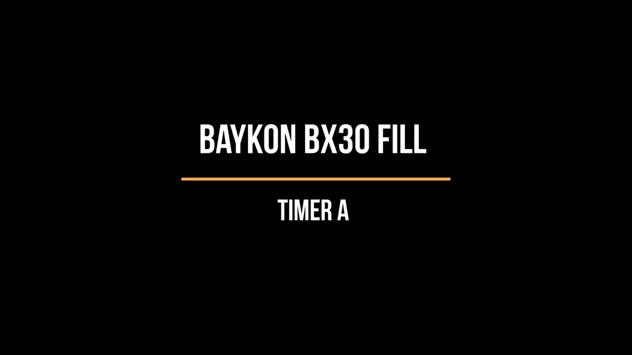 Baykon BX30 Fill | Timer