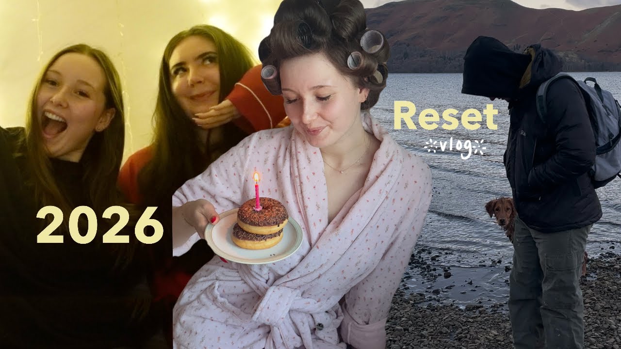 Relaxing and Resetting for 2026 | A trip away to unwind, hiking and making vision boards.