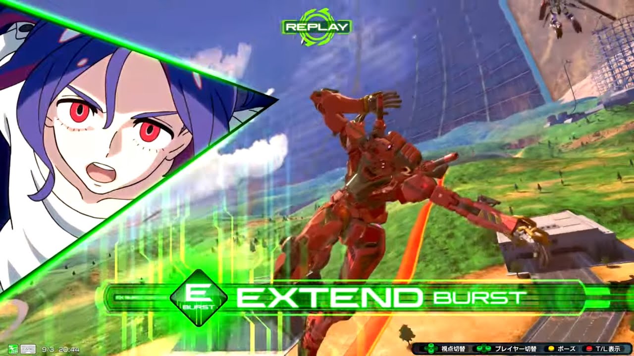 【EXVS2IB】赤いガンダム　視点【イニブ】