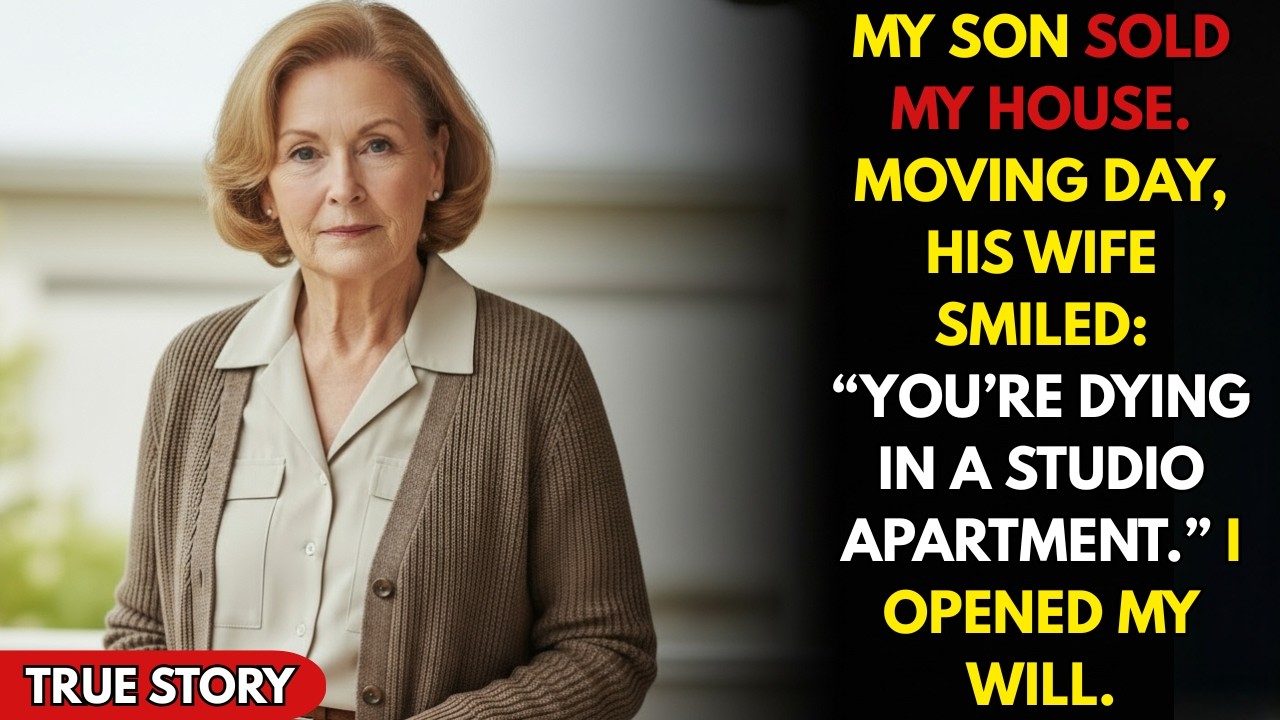 My Son Sold My House. Moving Day, His Wife Smiled: