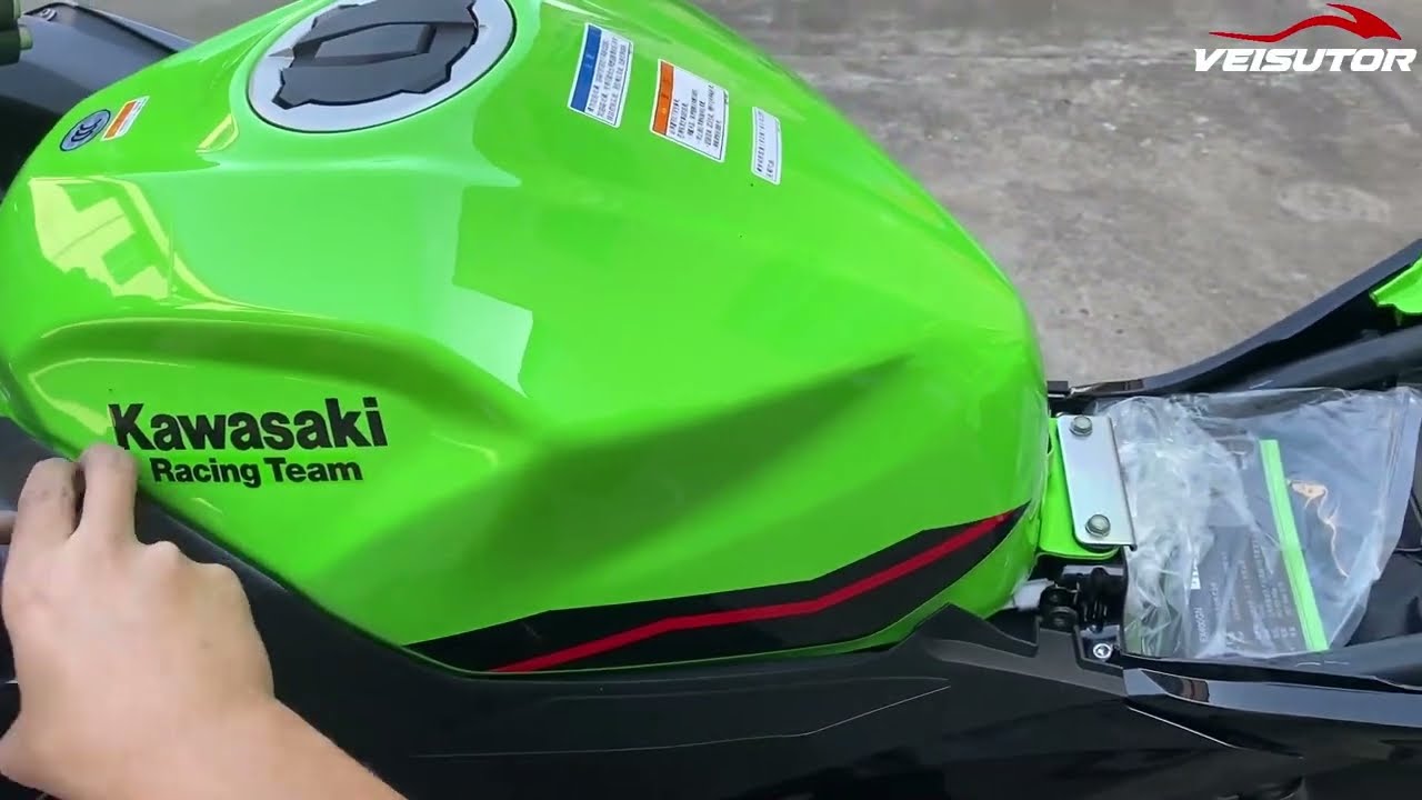 Installation of Kawasaki Ninja 400 LED Headlight with DRL High Low Beam 2018-23