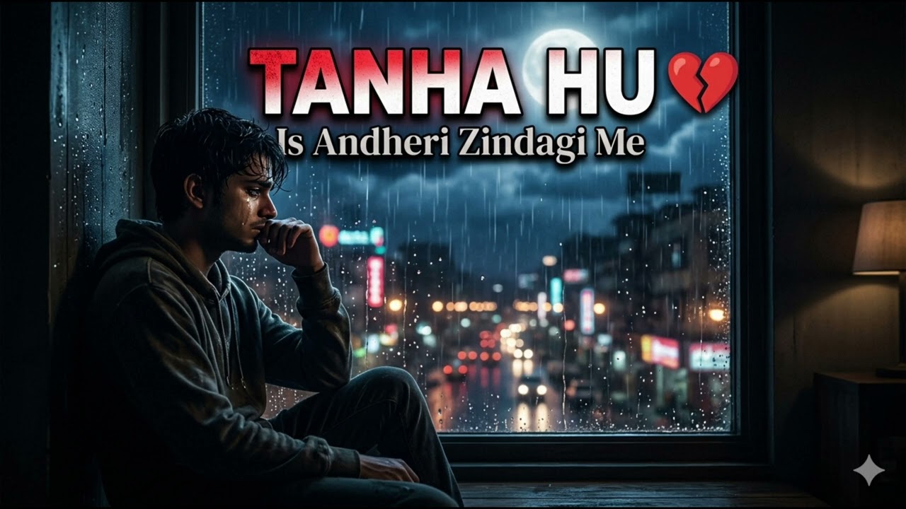 Tanha Hu Is Andheri Zindagi Me💔|Heart Touching Hindi Sad Song 2026|Emotional Breakup Song|Alone Song