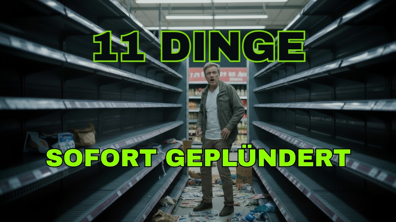 11 Blackout Vorräte die 99% der Deutschen NICHT haben