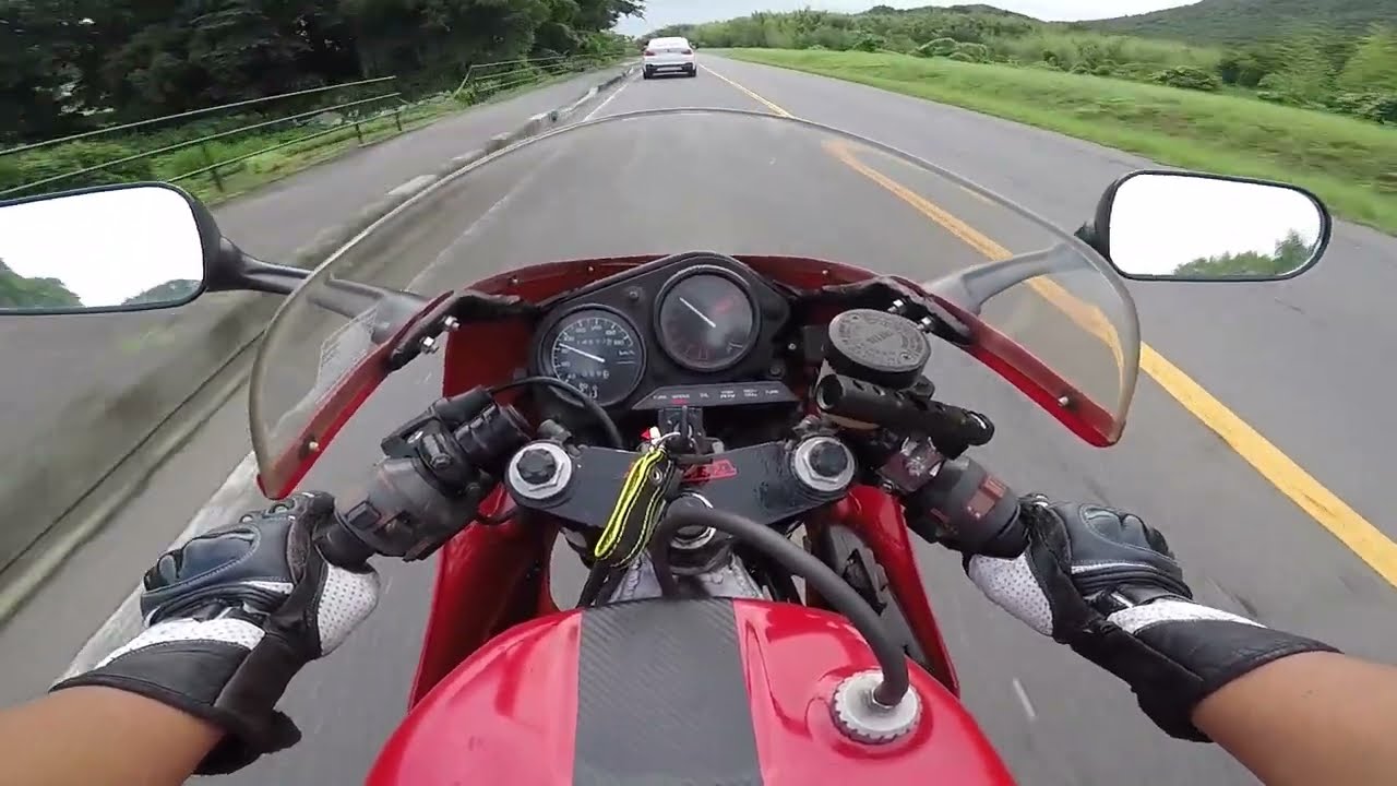 NSR250R(MC16)で近所を周回