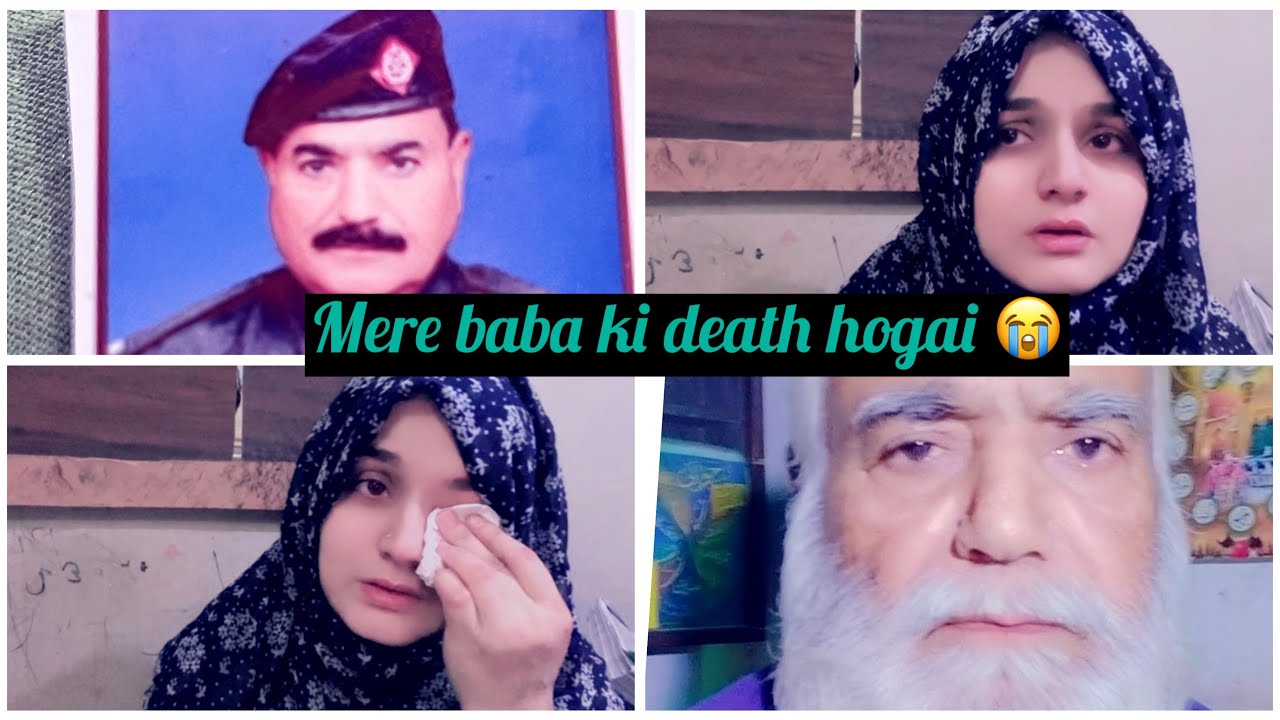 Mere baba hum sb ko chor gye 😭😭#fatherdeath#nowords#😭😭
