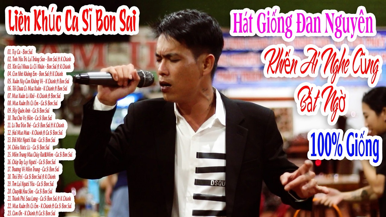 LK Túy Ca - Ca Sĩ Bon Sai | Chàng Trai Hát Giống Đan Nguyên 100% Khiến Ai Nghe Cũng Bất Ngờ