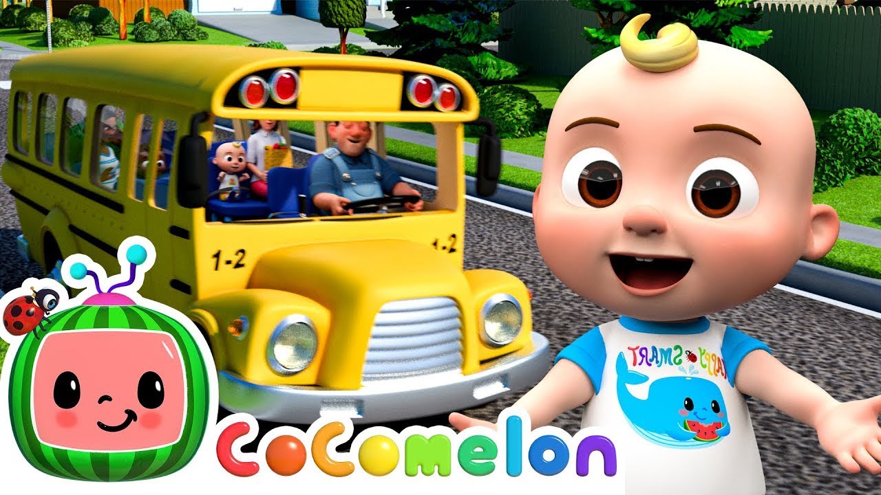 JJ's Wheels on the Bus | COCOMELON 🍉 | Nursery Rhymes & Lullabies | Baby & Kids Songs