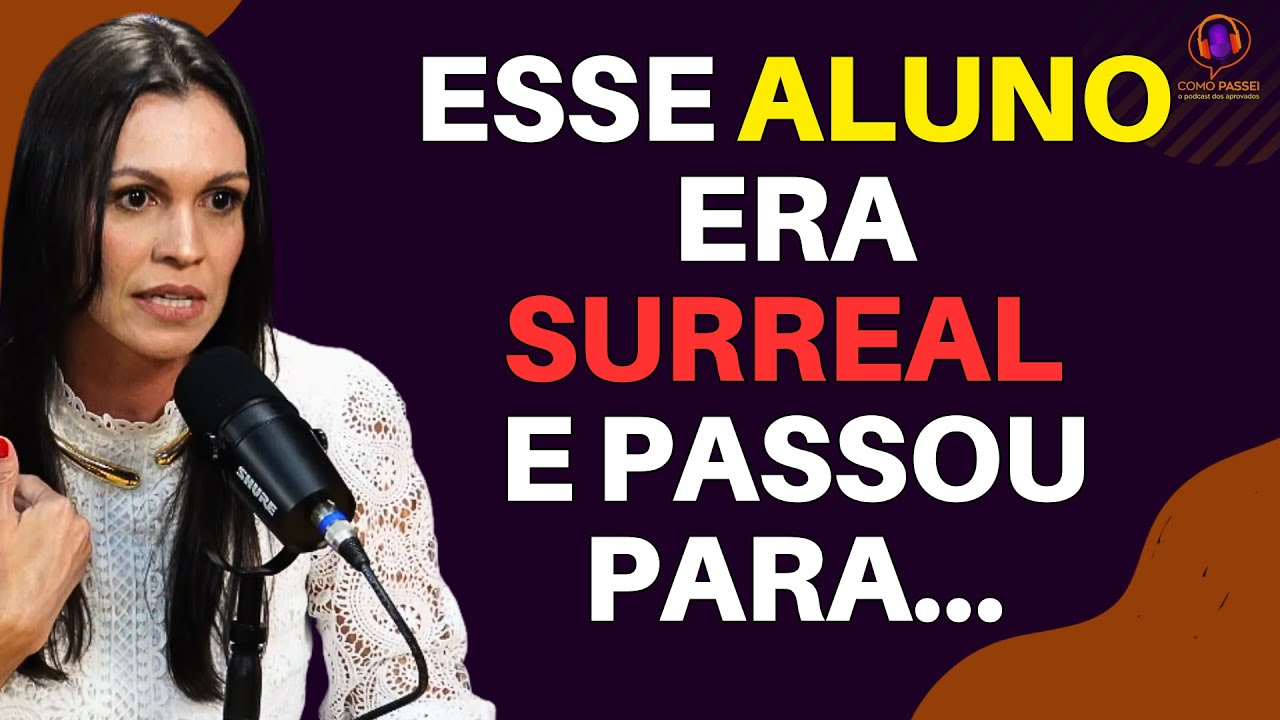 Quando o aluno é muito diferenciado para Concurso Público