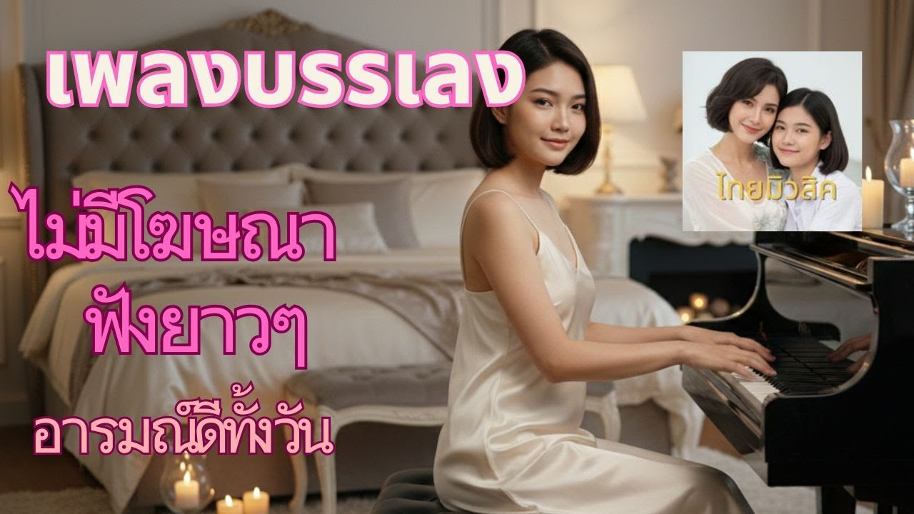 เพลงบรรเลง Vol.276 เพลงฟังสบายตอนทำงาน อ่านหนังสือ ทำงาน เหมือนมีเพื่อนอยู่ใกล้ๆแต่ไม่รบกวน ฟังยาว