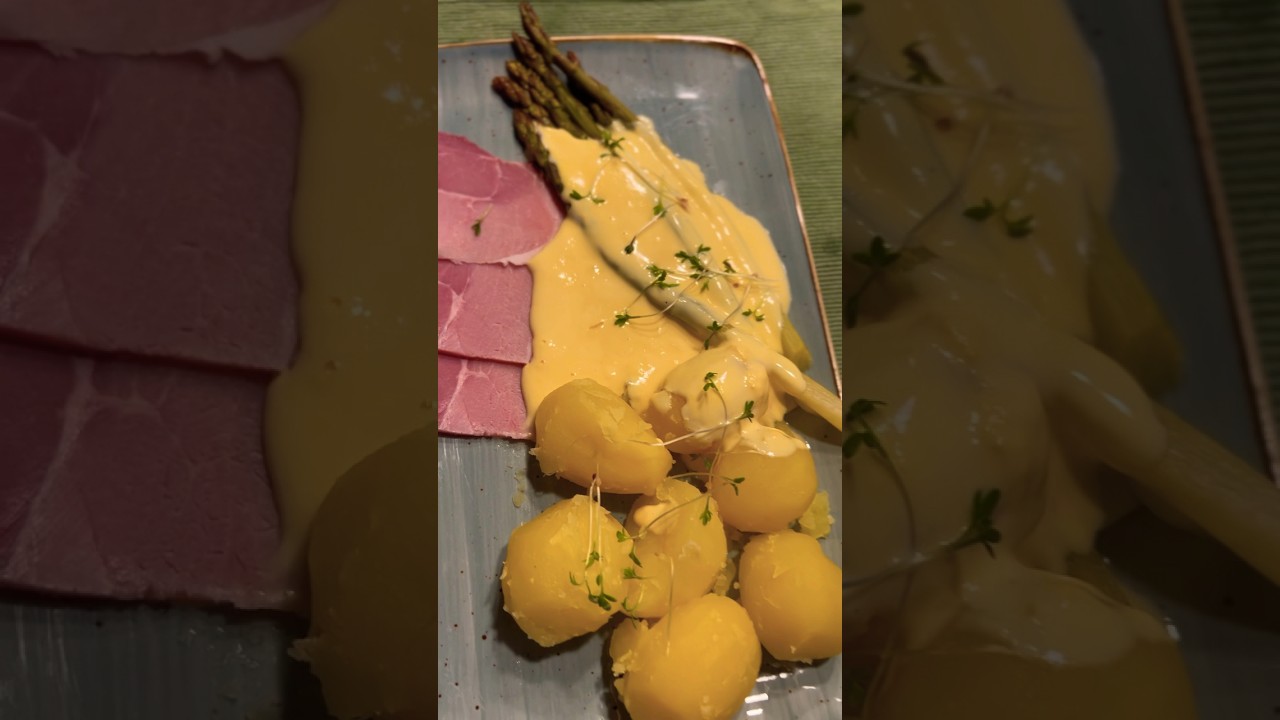 ЗЕЛЕНАЯ СПАРЖА , наконец наступил ее сезон❤️ GR&Uuml;NER SPARGEL, seine Saison ist endlich gekommen