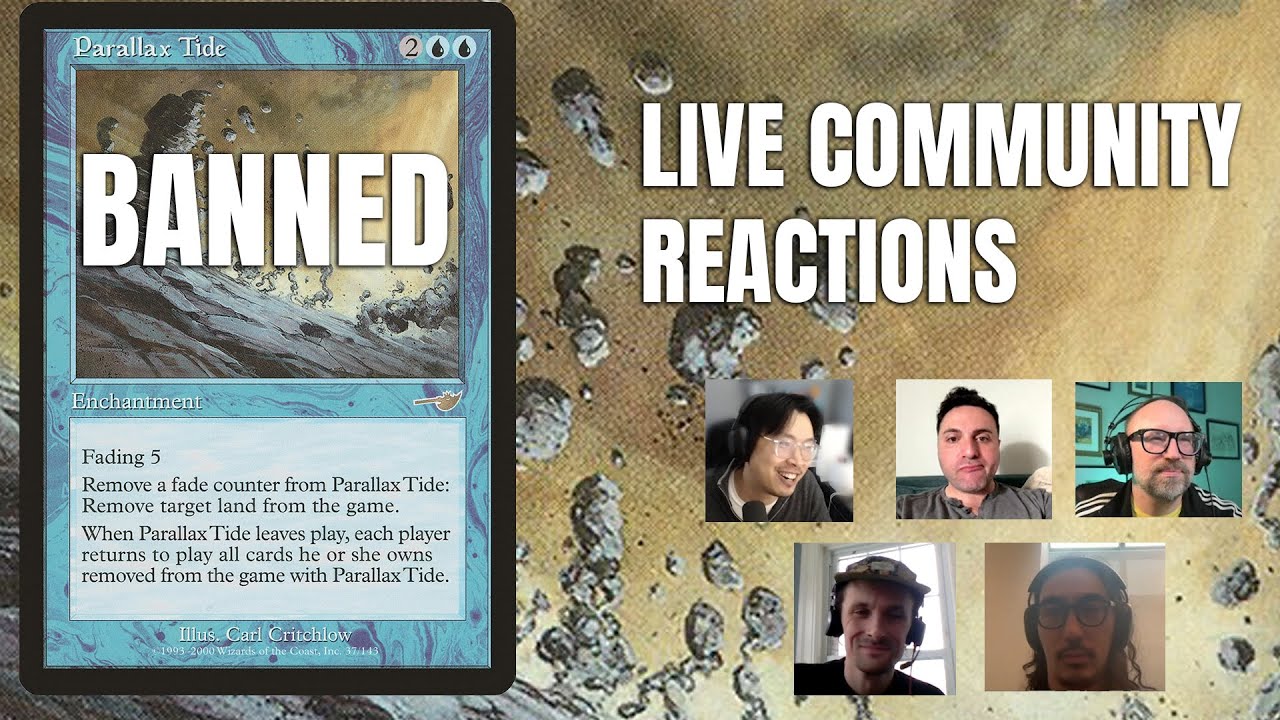 PARALLAX TIDE BANNED IN PREMODERN! w/ Eternal Durdles and DxC Billy!