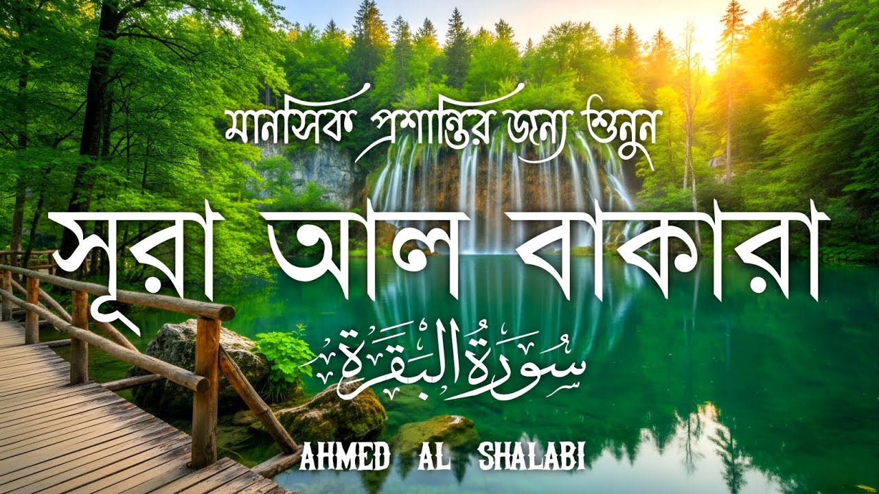 ঘরের উন্নতির জন্য সূরা বাকারা প্রতিদিন শুনুনI Surah Baqarah Full Quran Recitation | Ahmed Al Shalabi