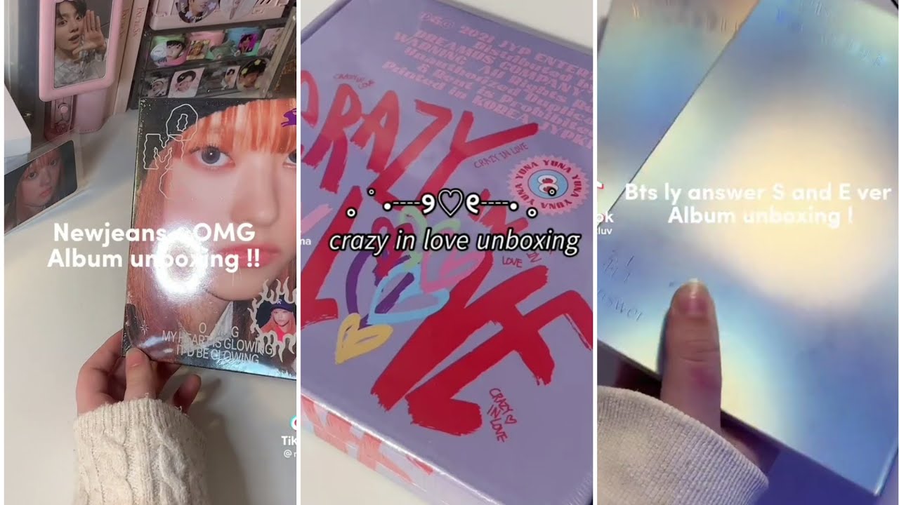 unboxing kpop álbum 💌❣