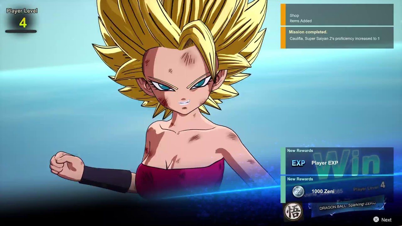 Dragon Ball Sparking Zero Caulifla gameplay SHES SO HOT