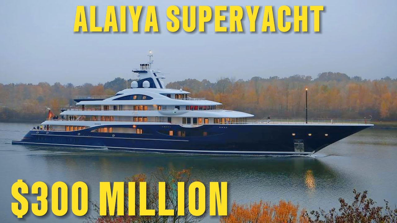 Яхта ALAIYA: Внутри МЕГА-яхты Lürssen Лакшми Миттала стоимостью 300 миллионов долларов