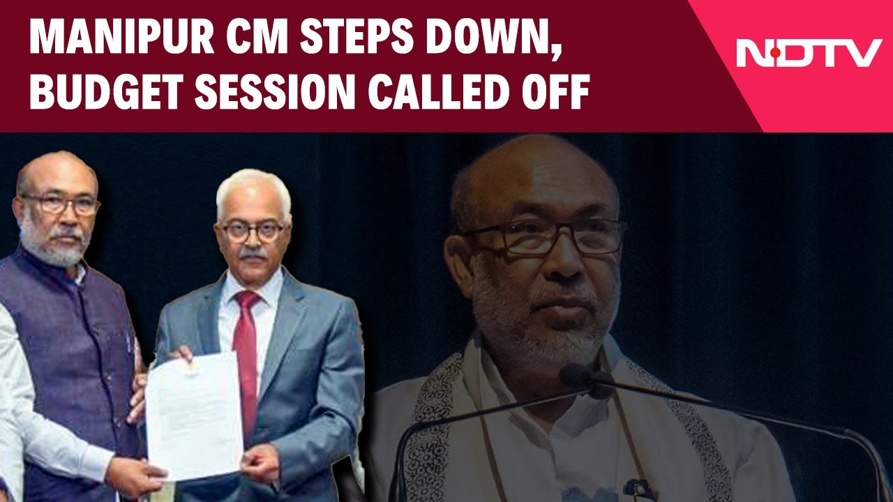 Manipur CM Resign | N Biren Singh Quits As Chief Minister 2 Years After Manipur Violence Began