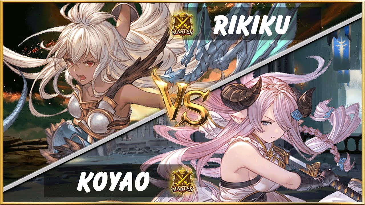 GBVSR Master Rank | Rikiku [Zooey] vs. Koyao [Narmaya]
