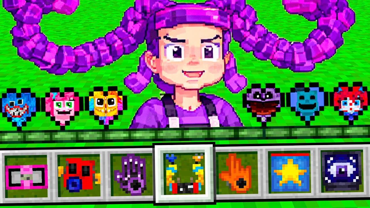 Consegui os CORAÇÕES de POPPY PLAYTIME 5 no Minecraft!