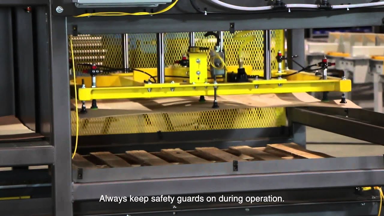 Buckaroo Marketing:  Pallet Destacker - Slip Sheet Dispenser