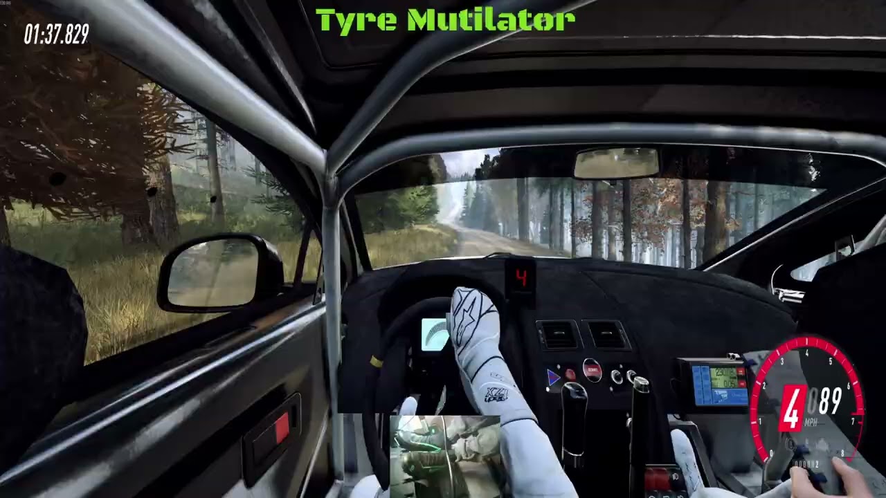 Dirt rally 2.0 testing the aston martin gt rallly out,fun car but just feels wrong to rally one lol.