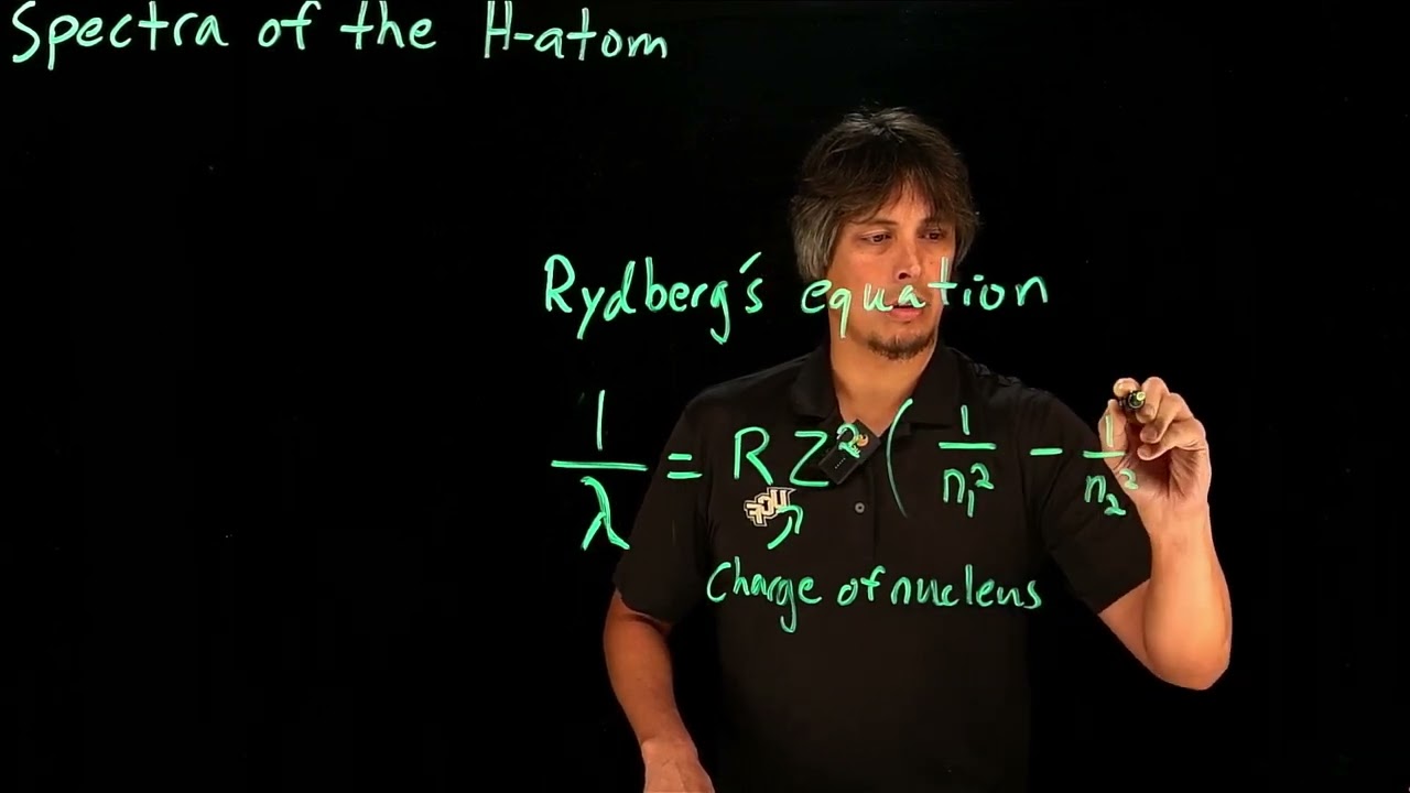 Video 1.10 - Hydrogen atom and Rydberg's equation