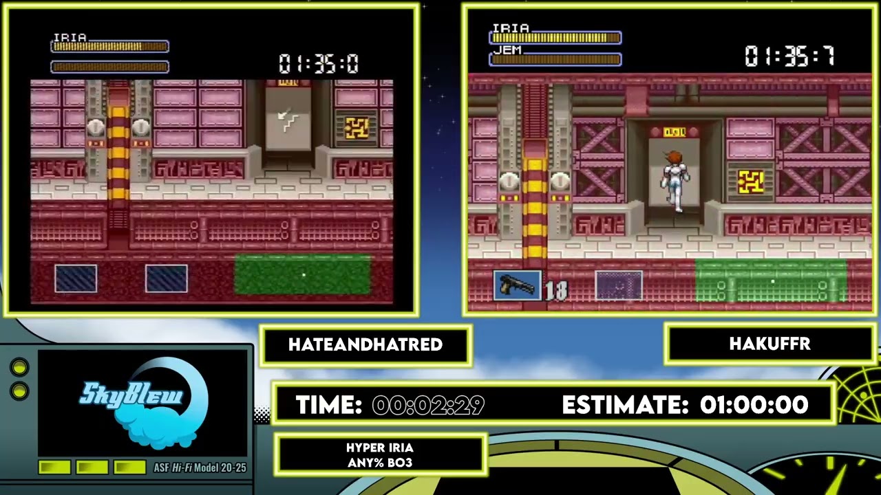 Hyper Iria - Any% Race BO3 with Hateandhatred vs Hakulyte | ASF 2025