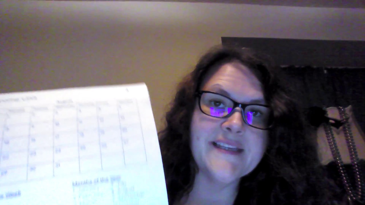 American English Calendar Introduction