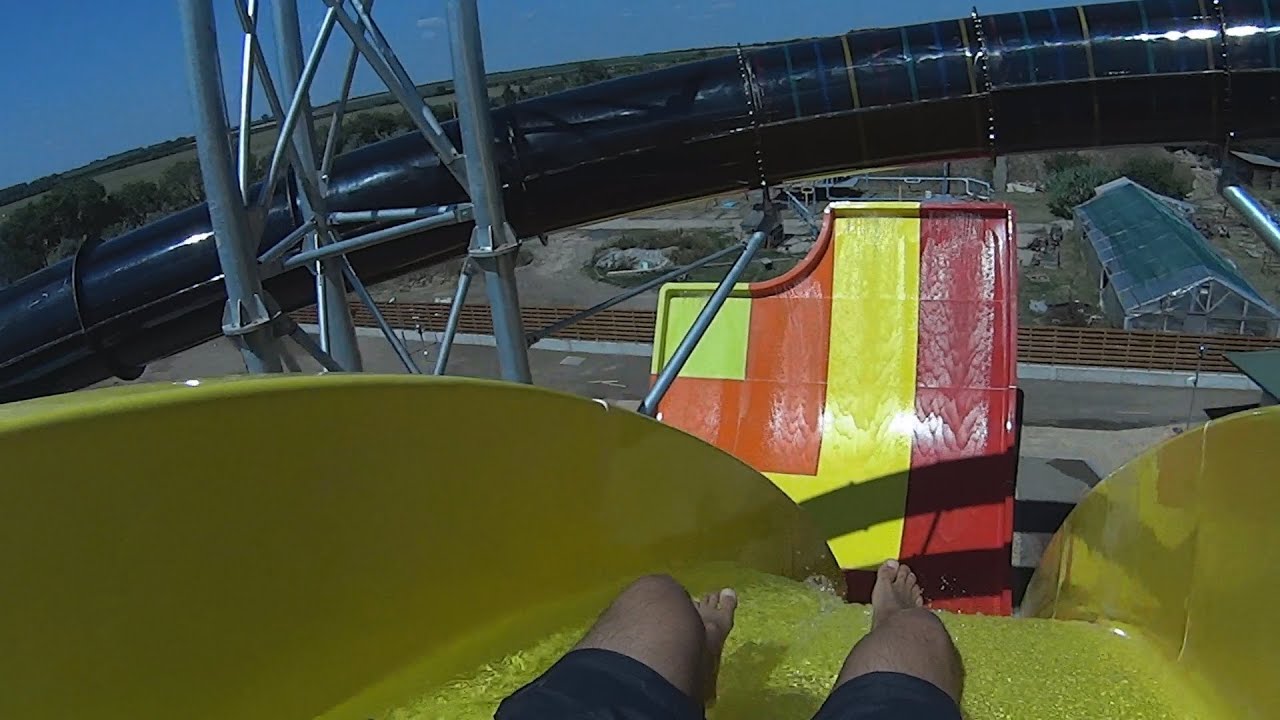 Tsunami Water Slide at Hungarospa