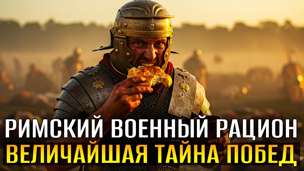 РИМСКАЯ Военная Диета: Как Солдаты Прошли 200 Дней в Походе на ХЛЕБЕ и УКСУСЕ?