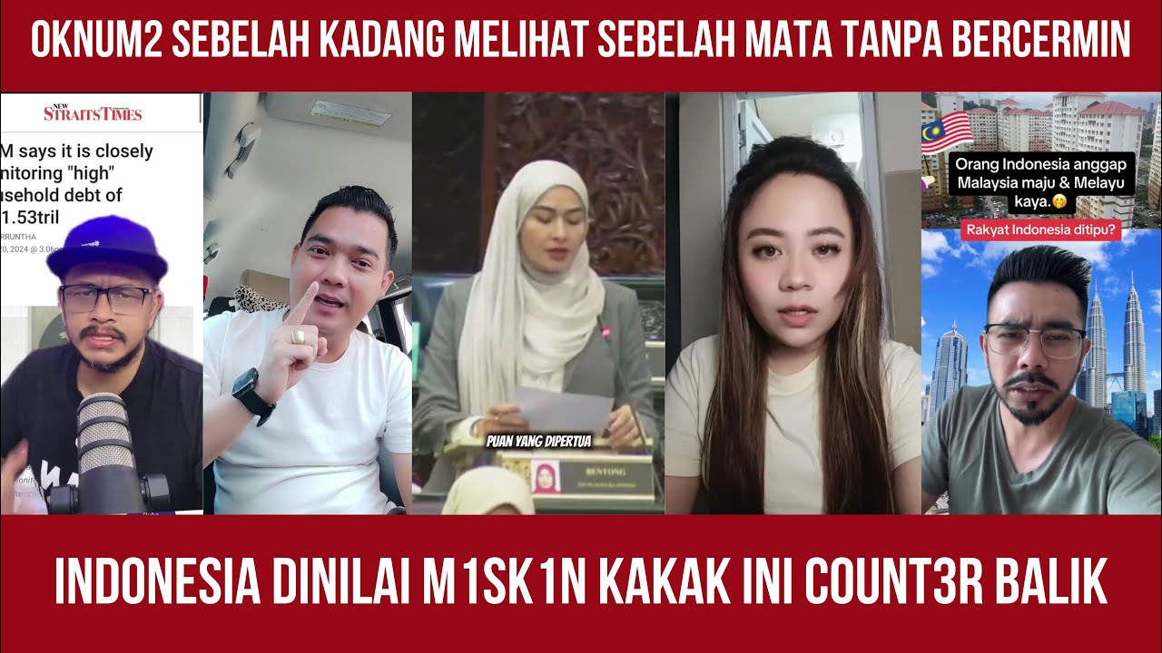 KETIKA INDONESIA DINILAI M1SK1N OLEH NETZ TETANGGA
