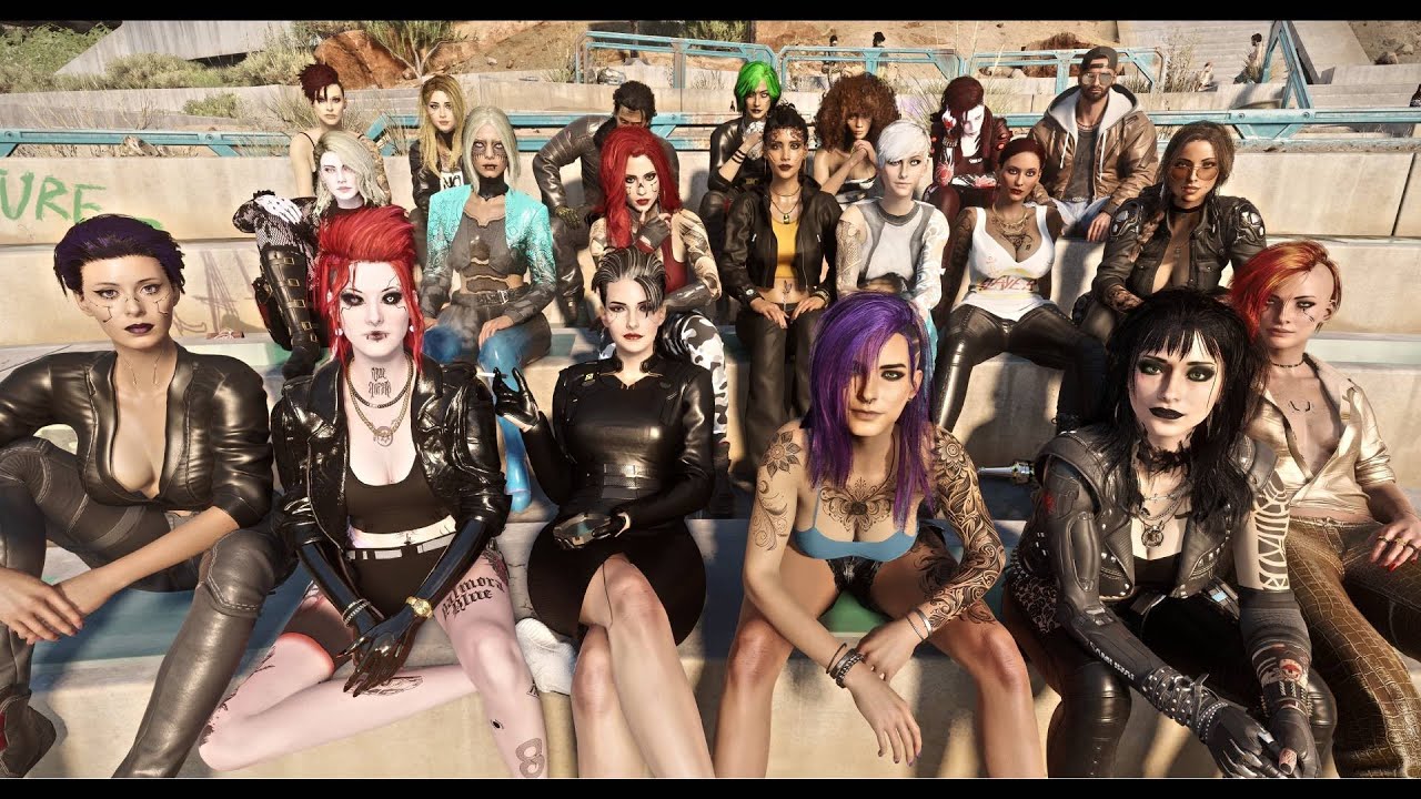 Cyberpunk 2077 - People of Night City