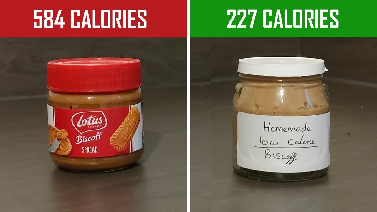How To Make Low Calorie Biscoff (35 CALORIES) | High Protein Low Fat Homemade Cookie Butter Recipe
