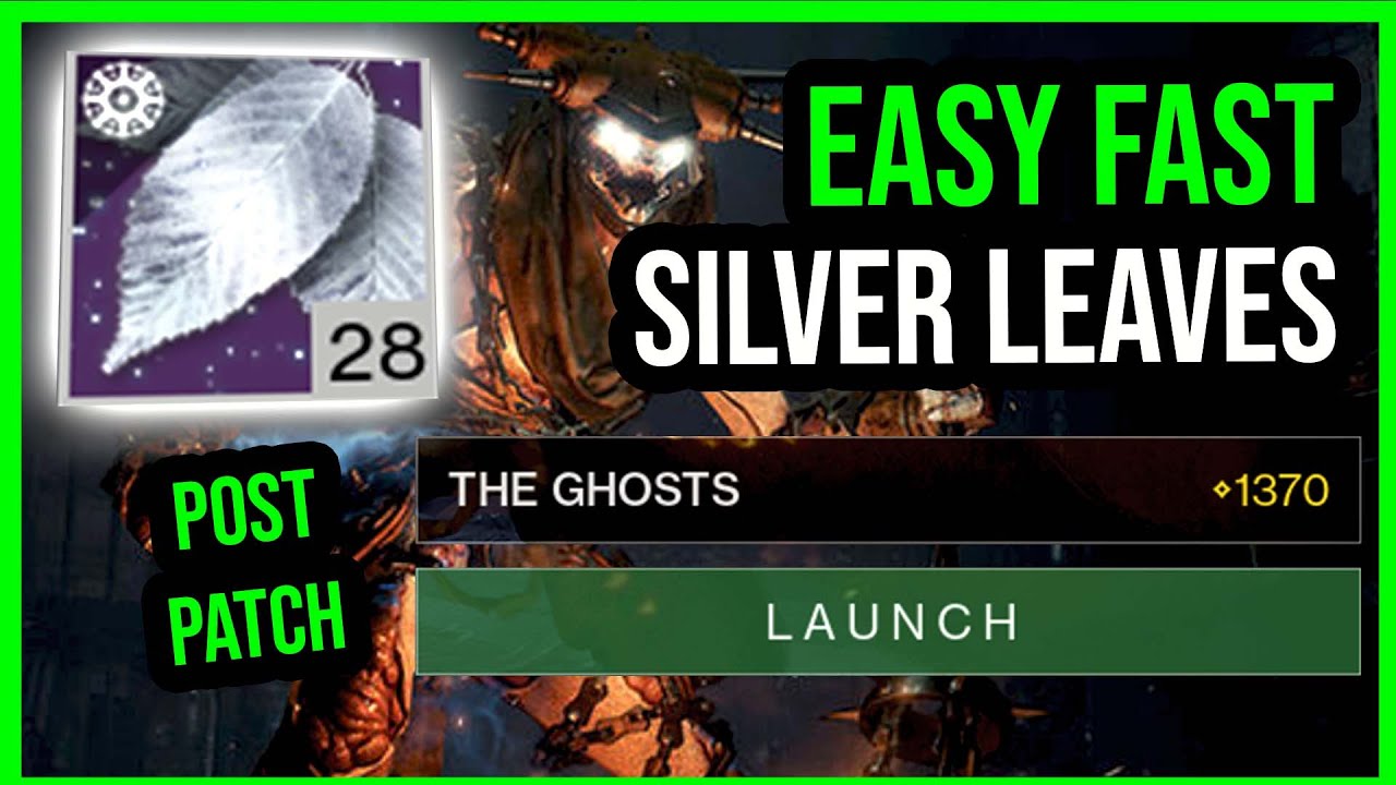 NEW FAST SILVER LEAVES FARM POST PATCH | Destiny 2 Solstice 2022