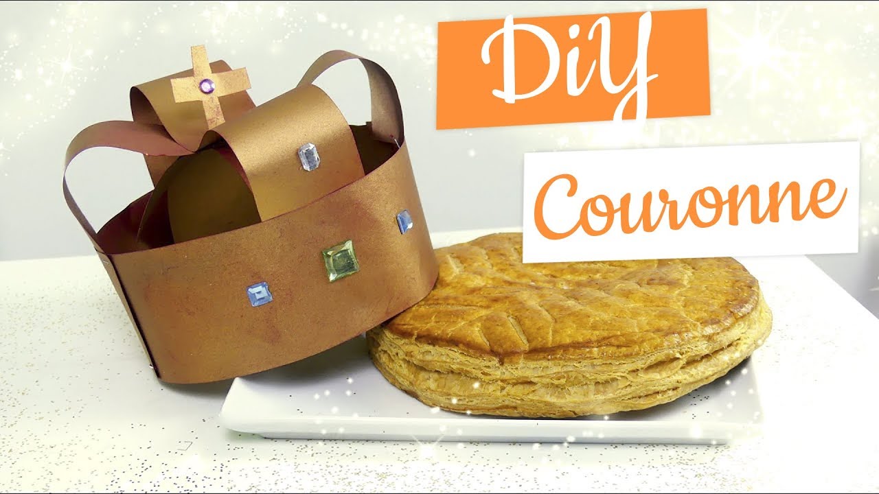 activité manuelle Couronne galette des rois DIY