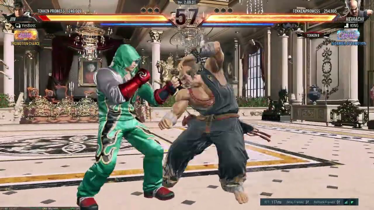 JIN vs HEIHACHI | Tekken 8 Rank Season 2
