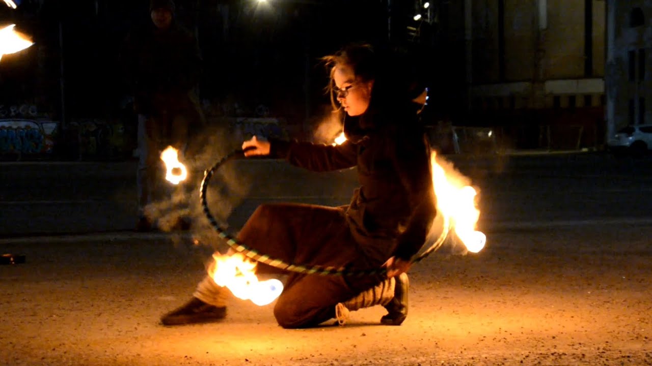 Fire Hoop Dance