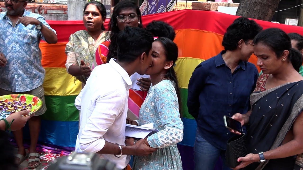 Chennai: Rainbow flag flutters with  Pride
