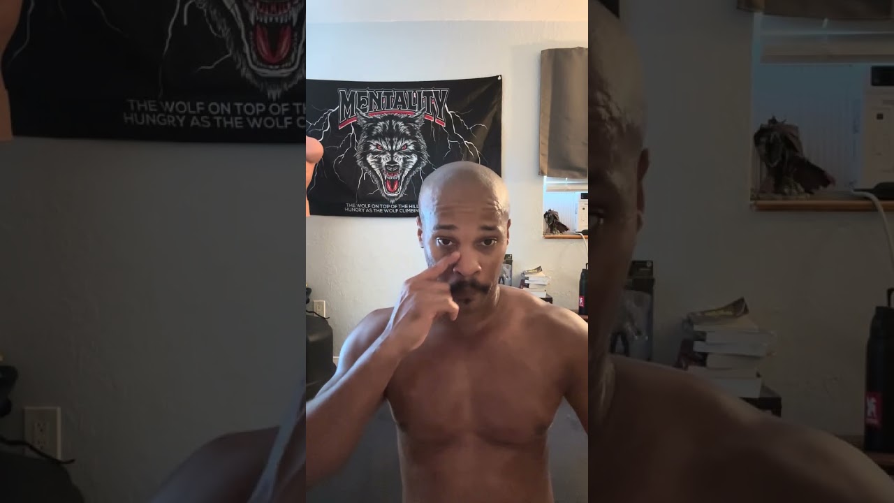 5 sets of 15 Kettlebell swings & 25 Mike Tyson push-ups. Let’s sweat this cold out of my system. 