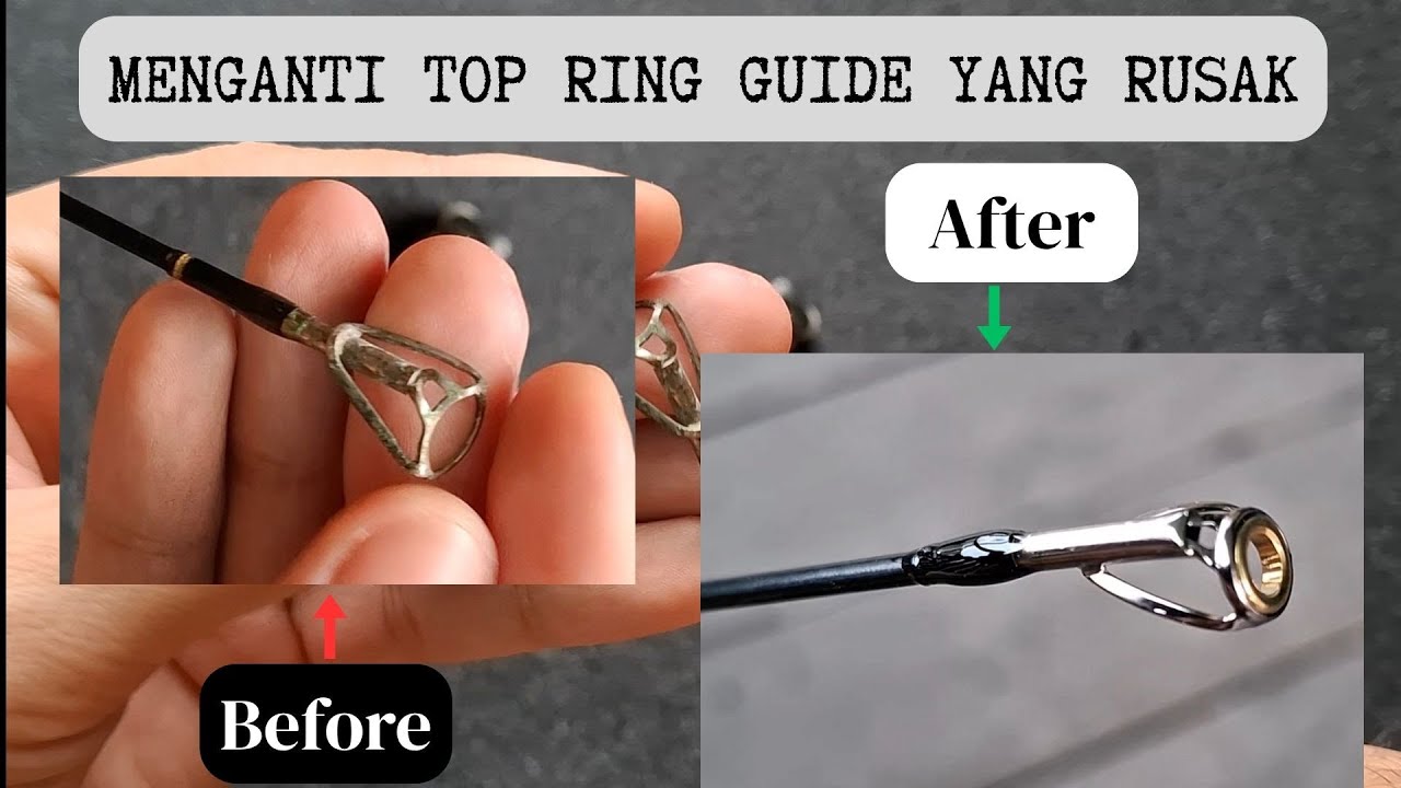 MENGANTI TOP RING GUIDE YANG RUSAK