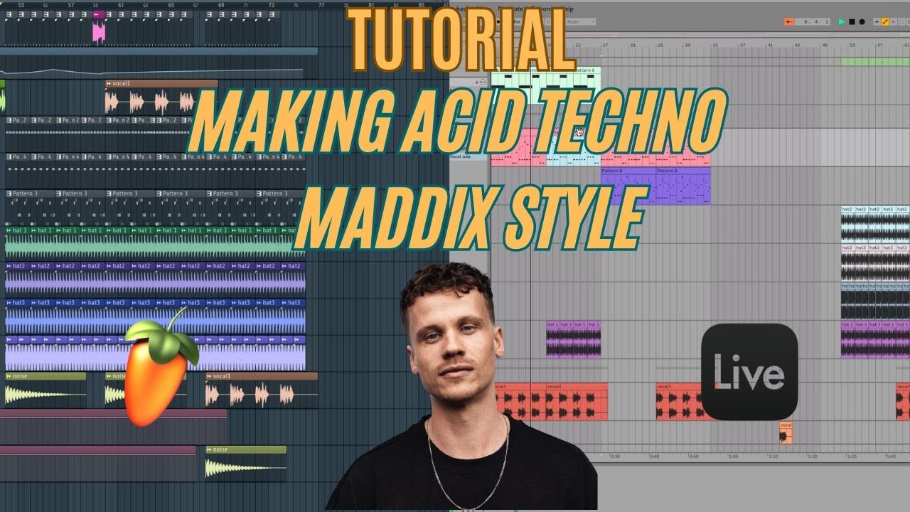MAKING ACID TECHNO DROP & BREAKDOWN- MADDIX STYLE - FL Studio & Ableton Project (Serum 2 & MIDI)