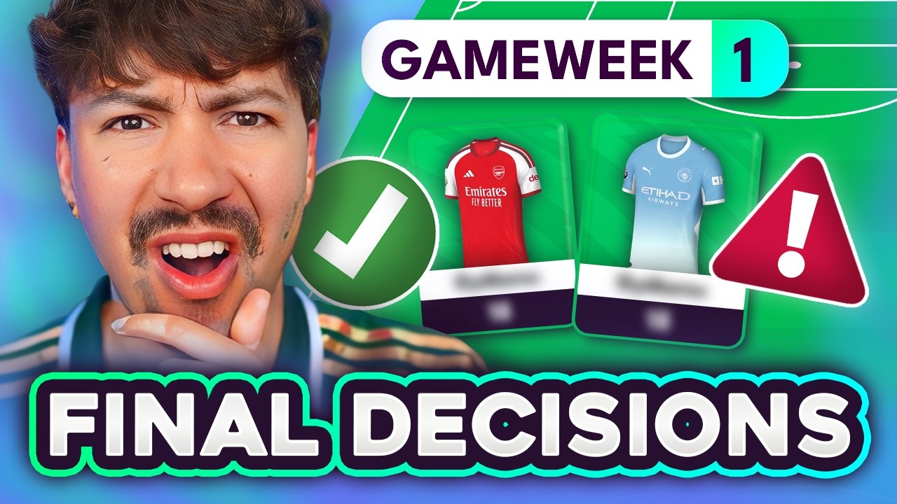 FPL 2026-27: ФИНАЛЬНЫЕ РЕШЕНИЯ! 🔒 | Состав на 1-й тур готов (Стратегия Bench Boost на 2-й тур)